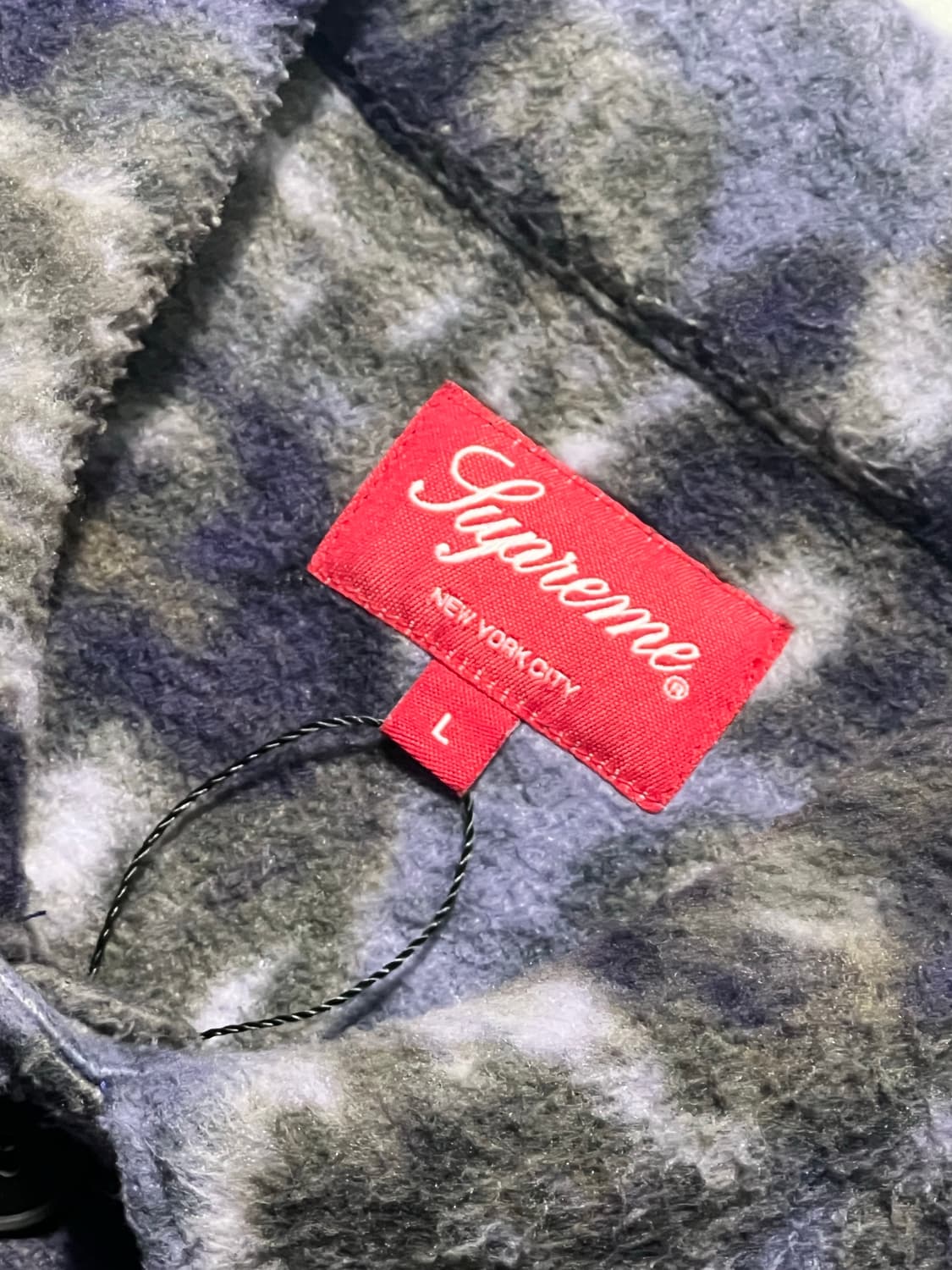 Supreme 21fw Paisley Fleece Shirt 상품이미지5