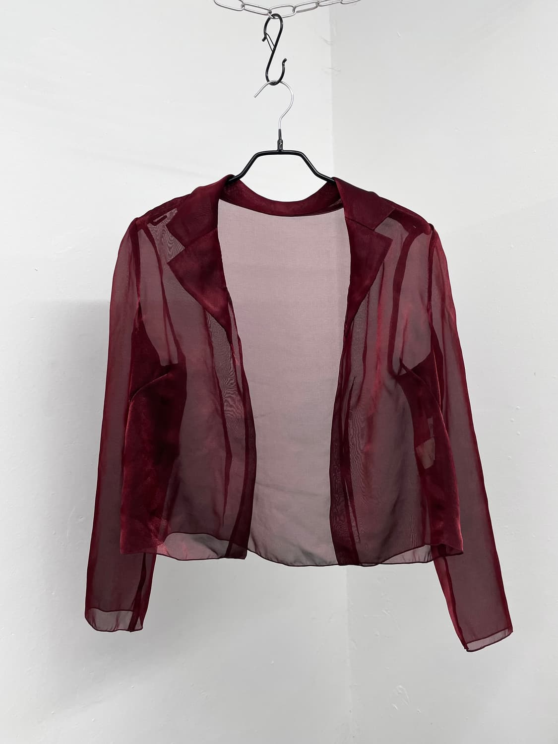 고딕 가넷 오간자 셔츠 상품이미지4