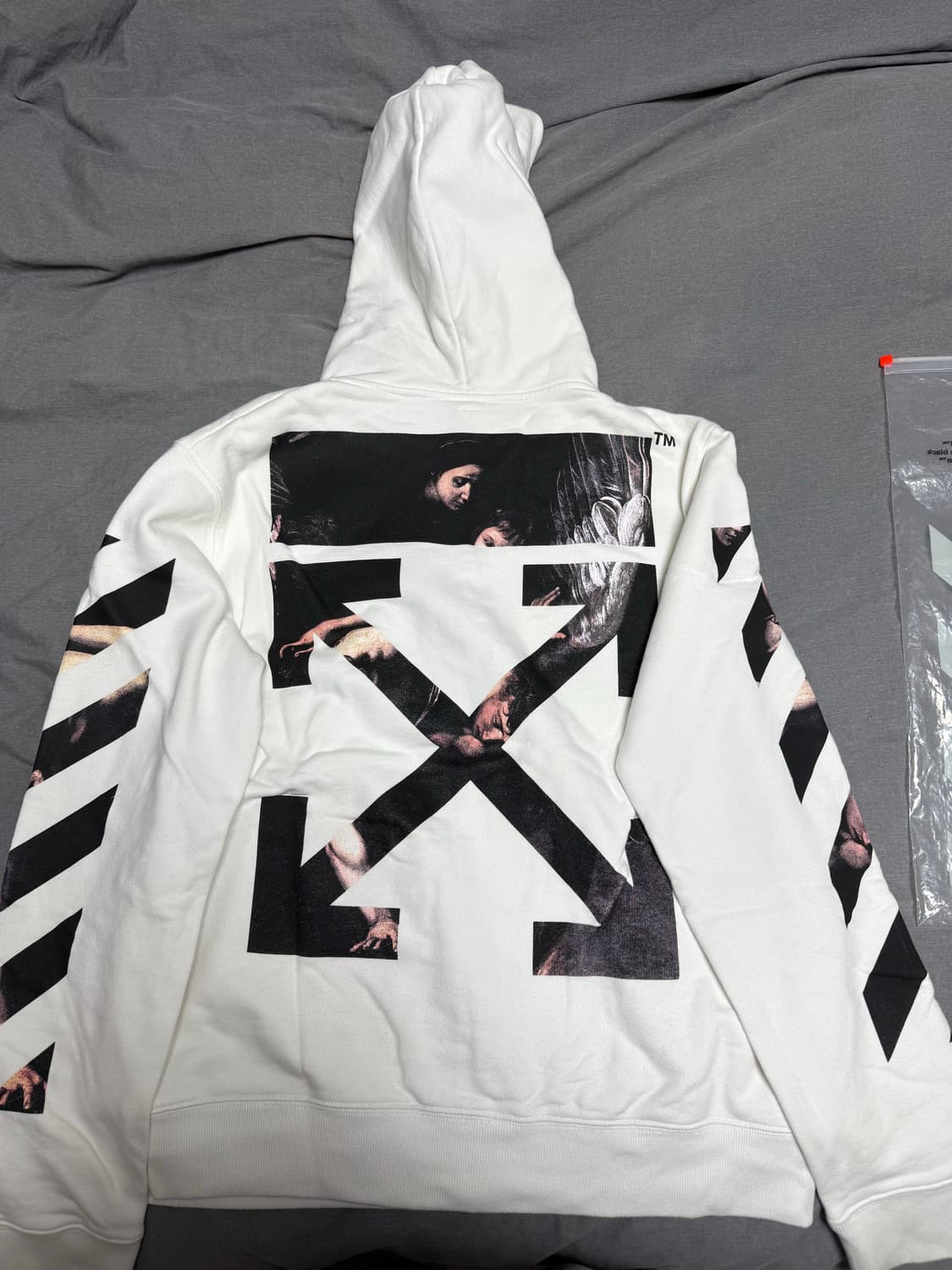 오프화이트 20ss 카라바조 후드집업 상품이미지2