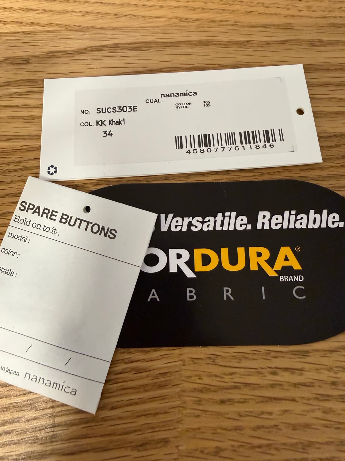 나나미카 카고 팬츠 카키 34사이즈 상품이미지4