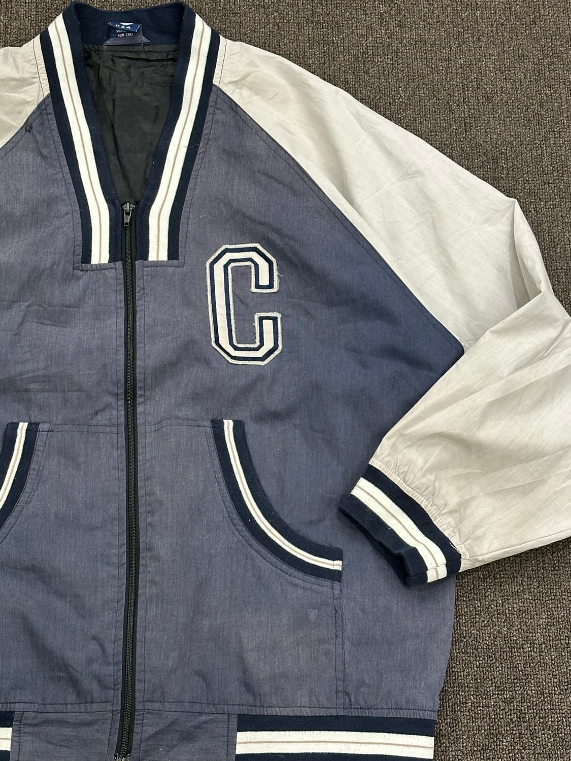L)Converse 빈티지 레트로 C 바시티 자켓 상품이미지3