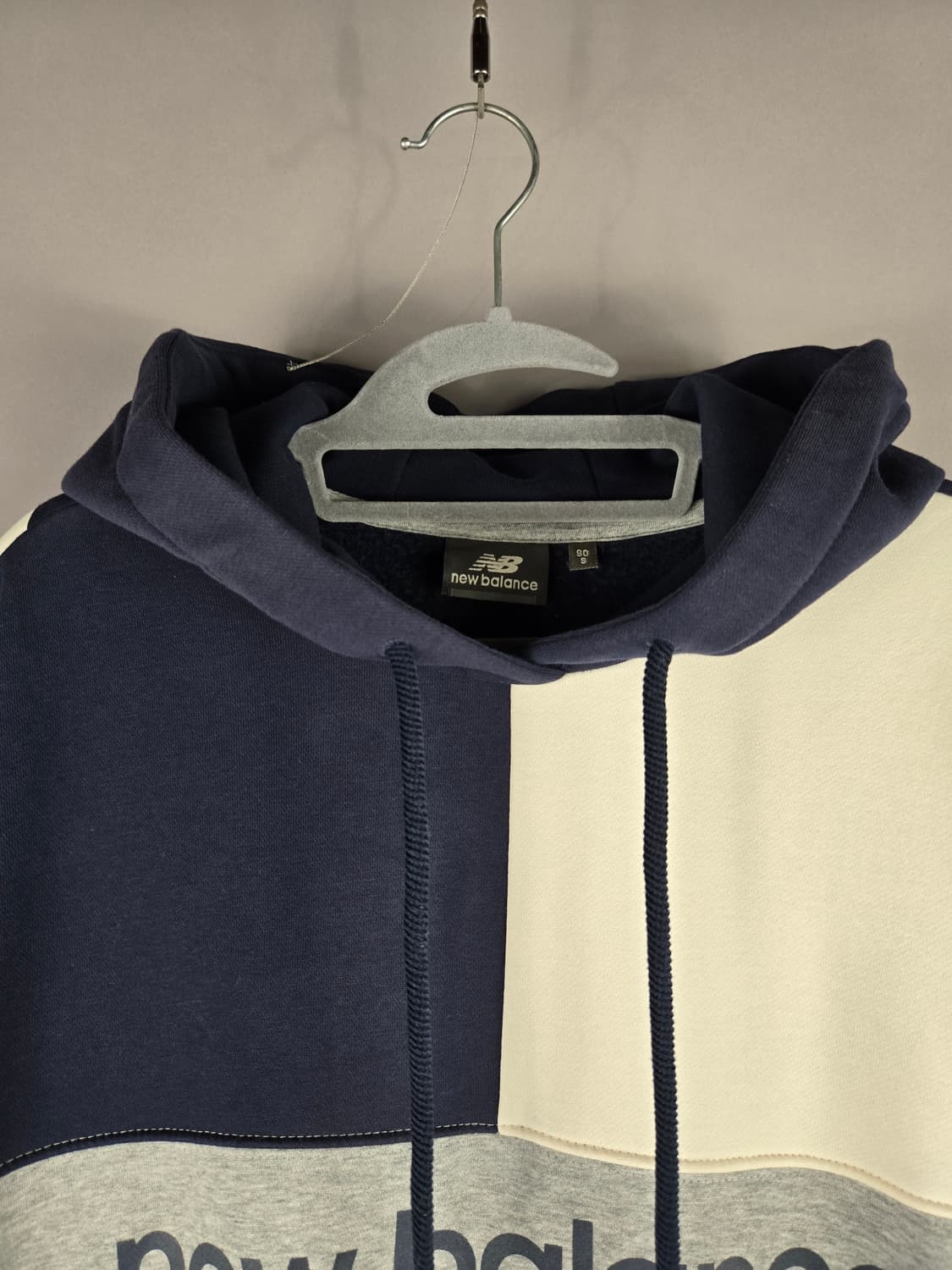 [무료배송]뉴발란스 90(S) 공용 기모 후드 티셔츠 상품이미지2