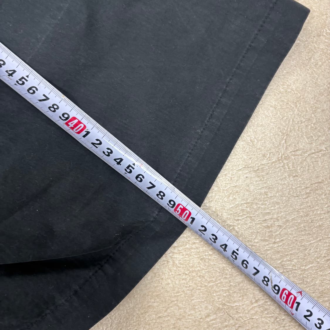 피어오브갓 블랙 코튼 나일론 하프팬츠 상품이미지6