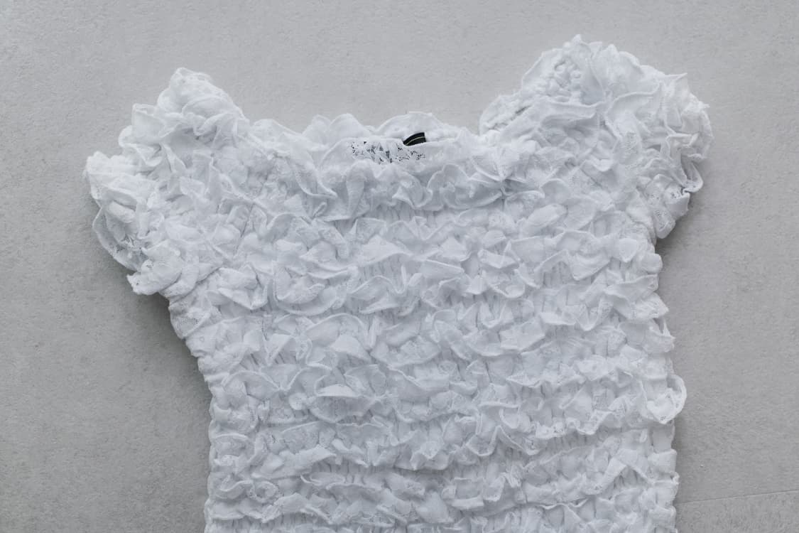 cecil mcbee) frill half T 상품이미지3