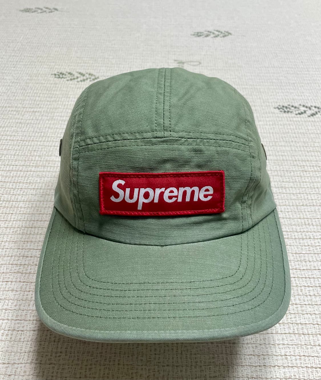 슈프림 밀리터리 캠프캡 올리브 - 24SS 상품이미지1