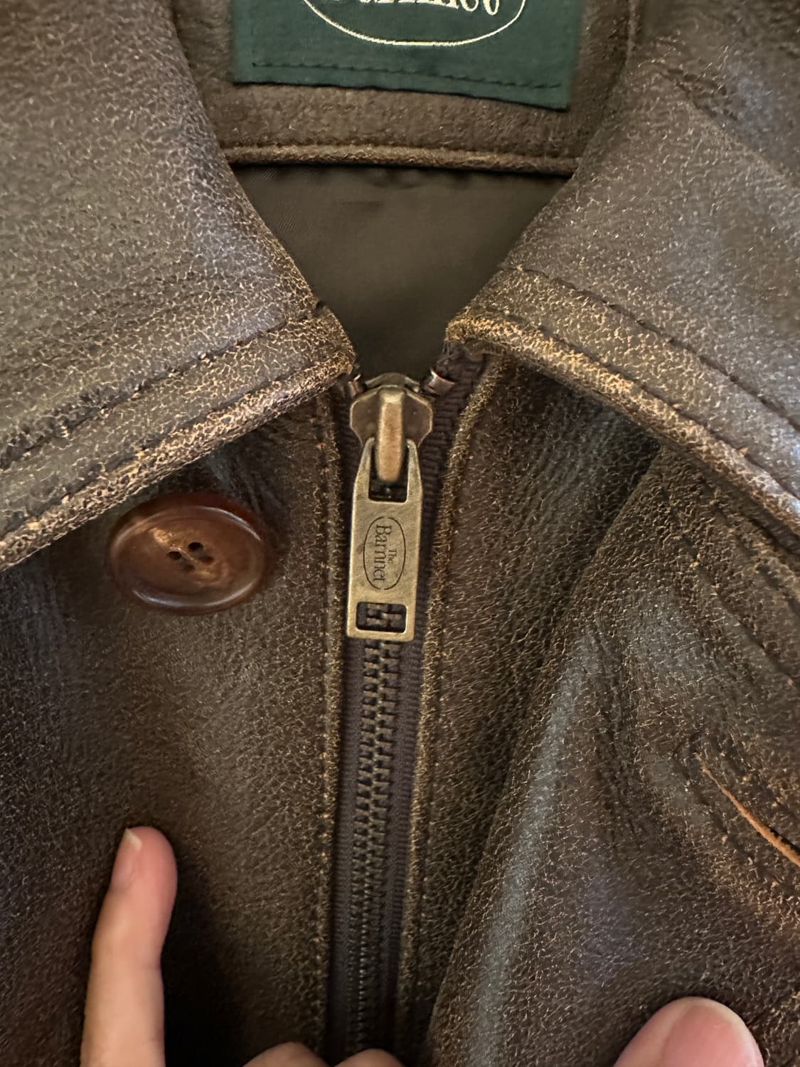 더바넷 The Barnnet A-2 가죽 점퍼 (Free) 상품이미지6