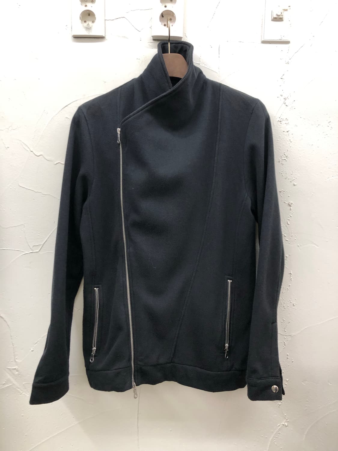 wisdom 코튼 사이드라인 집업 상품이미지2