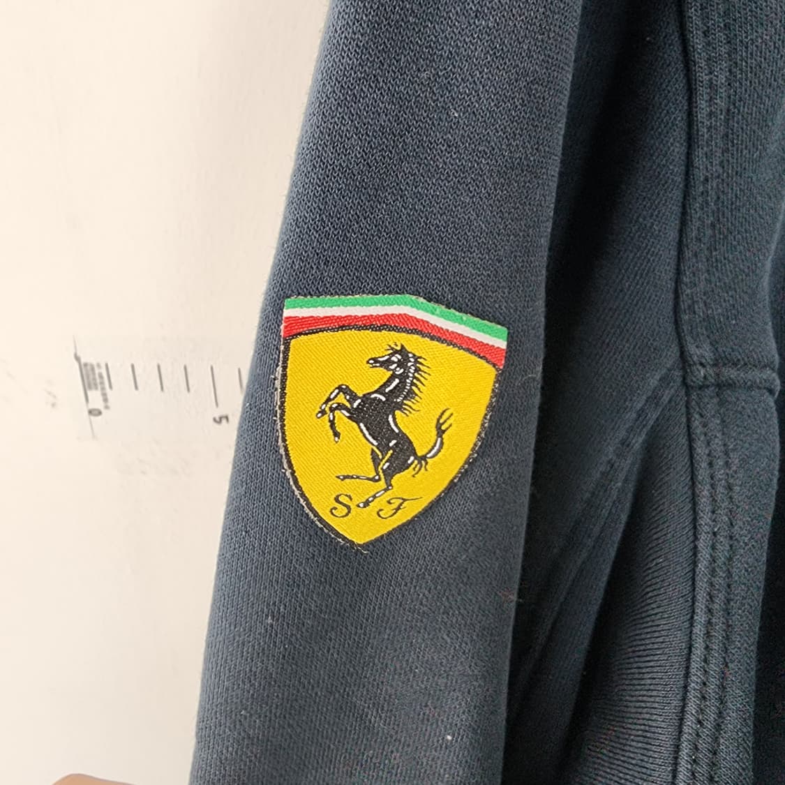 푸마x페라리 네이비 집업 자켓 상품이미지4