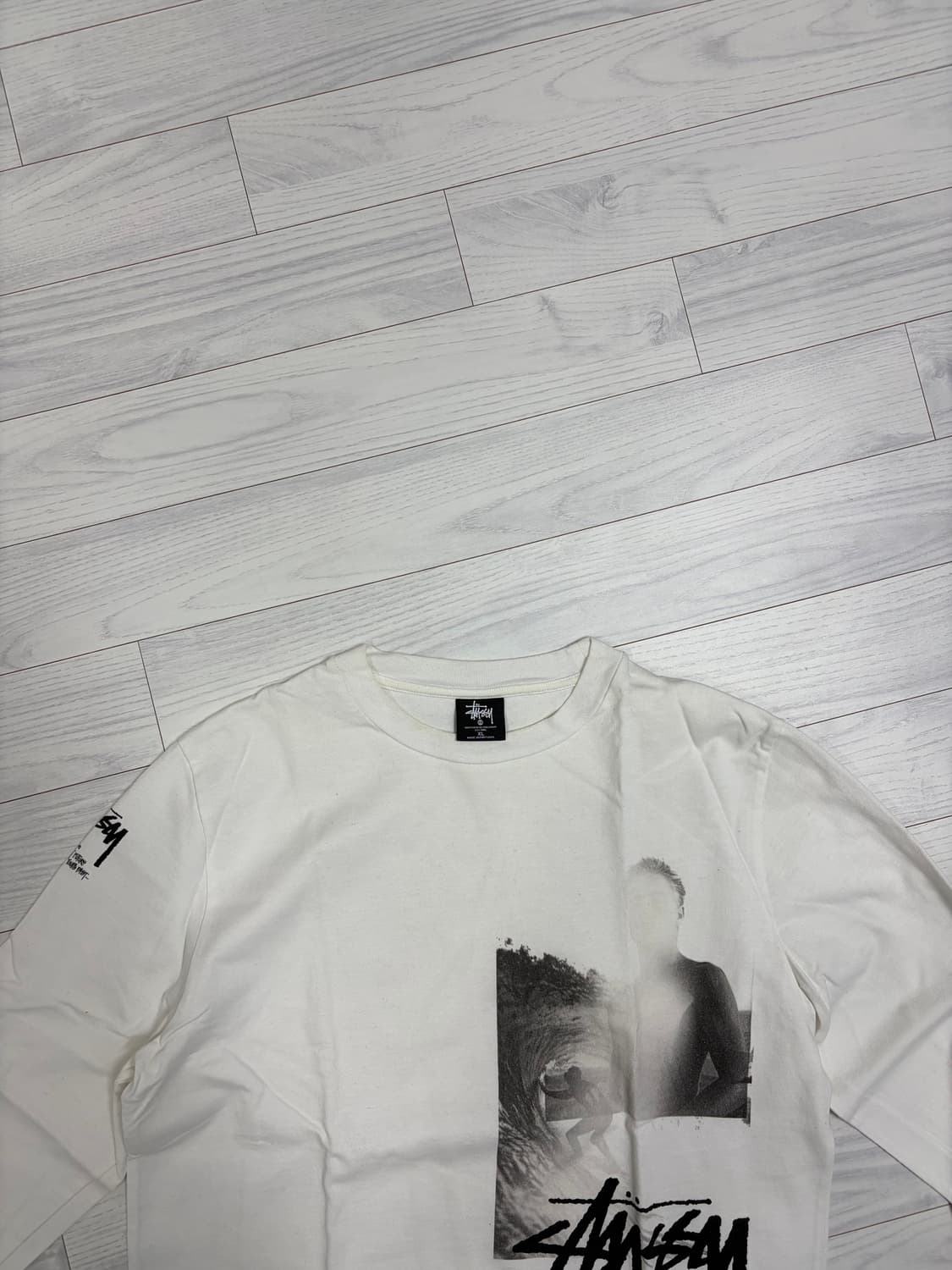 스투시 x 메튜 윌리엄스 화이트 긴팔티  XL 상품이미지2