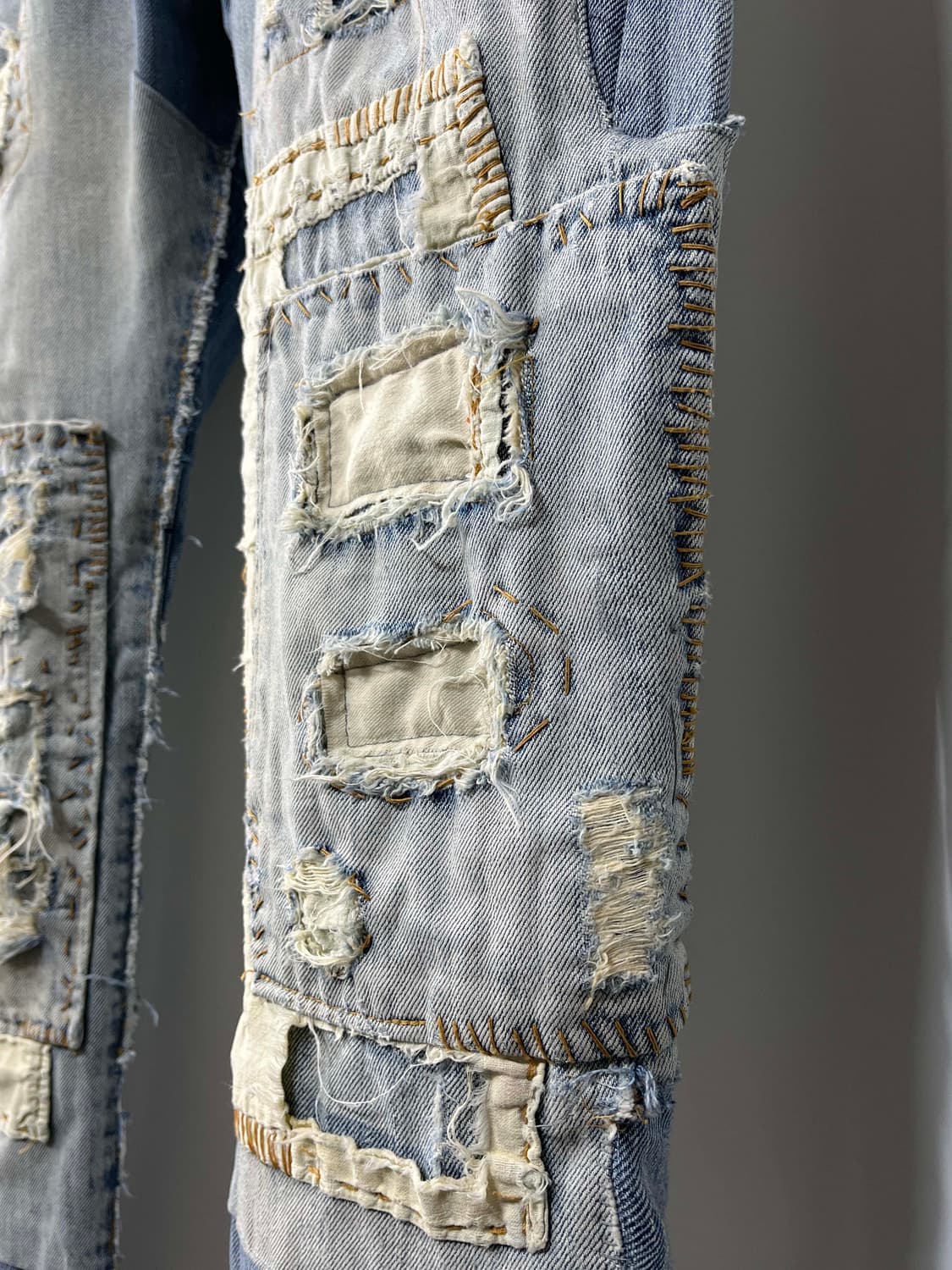 폴로 랄프로렌 1917 homer campbell 501 리페어 데님팬츠 상품이미지7