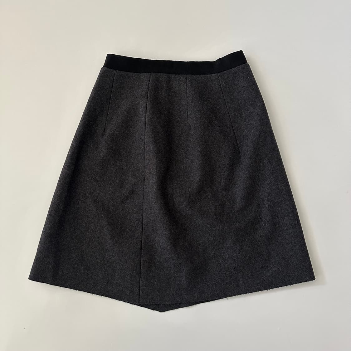 질샌더 jil sander navy 캐시미어 혼방 스커트 상품이미지4