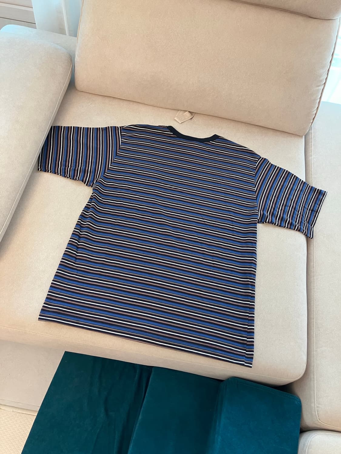 90s No fear stripe pocket T shirts 상품이미지2