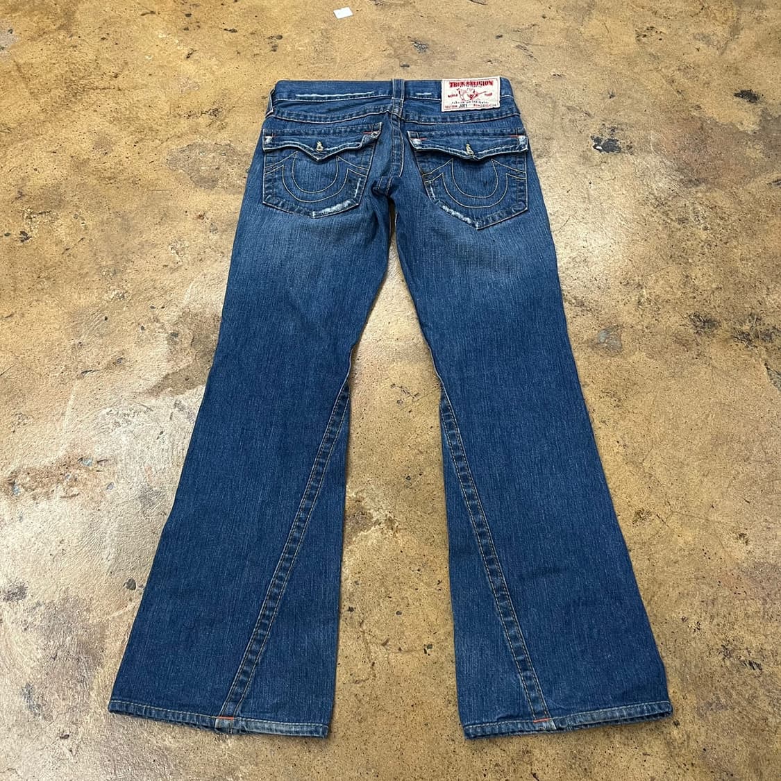 [정품/28] 트루릴리젼 데님 팬츠 청바지 데미지진 b14 상품이미지4