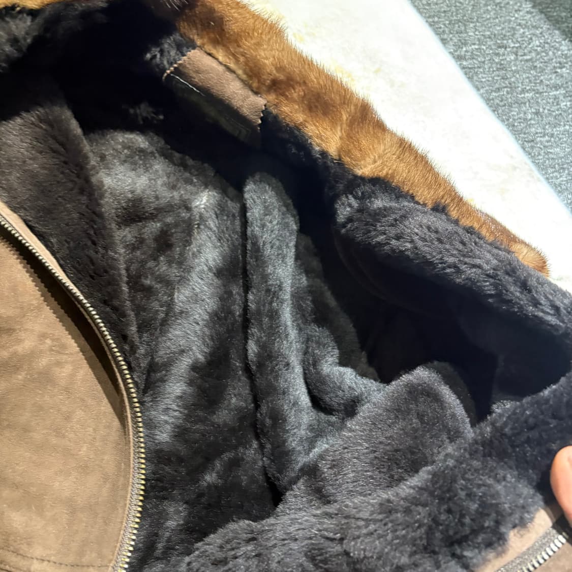 빈티지 초어 무스탕 자켓 상품이미지6