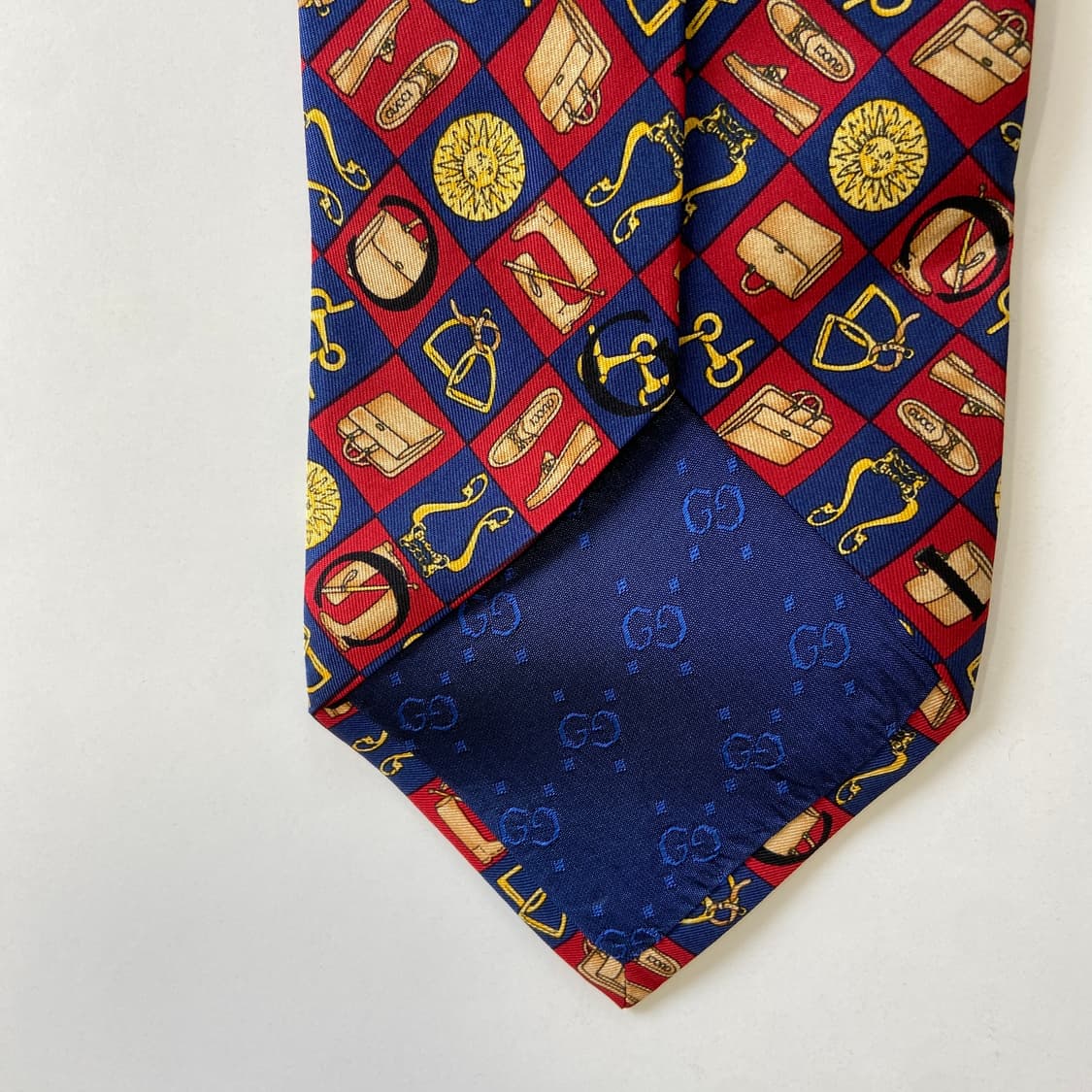 구찌(GUCCI)  영문모노그램 명품 정품 넥타이 상품이미지7