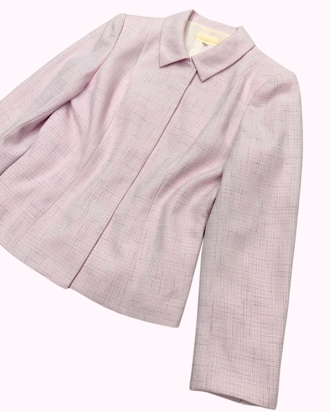 glitter pink tweed jacket 상품이미지2