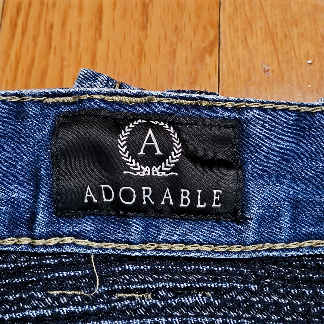 [XL] ADORABLE 모터사이클 바이크진 상품이미지5