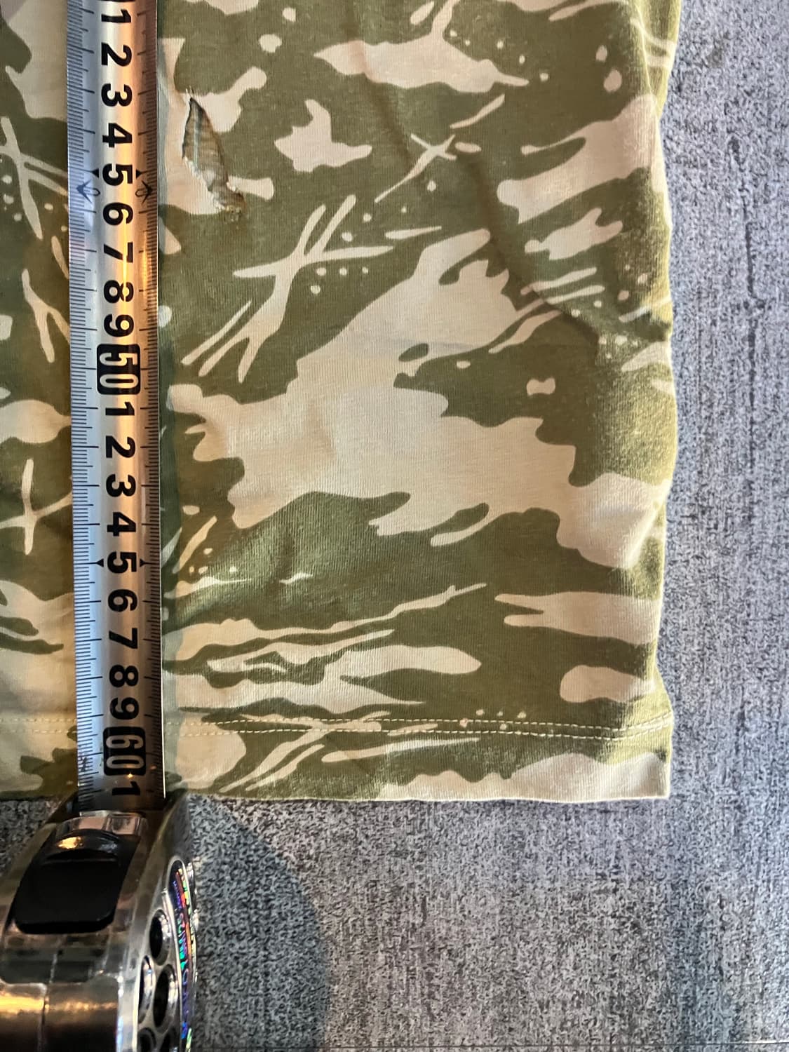 Nike 나이키 핀터깔y2k 그런지펑크 카모 데미지 긴팔롱슬리브 상품이미지3