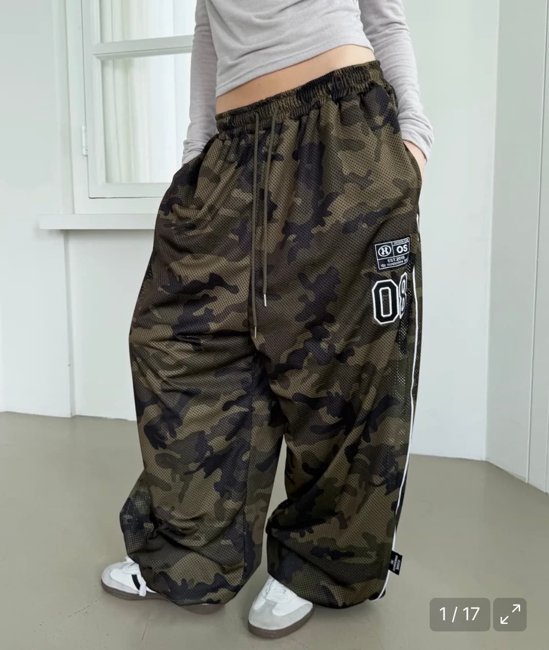 미스테리어스 호텔 PATCH MESH PANTS 상품이미지1