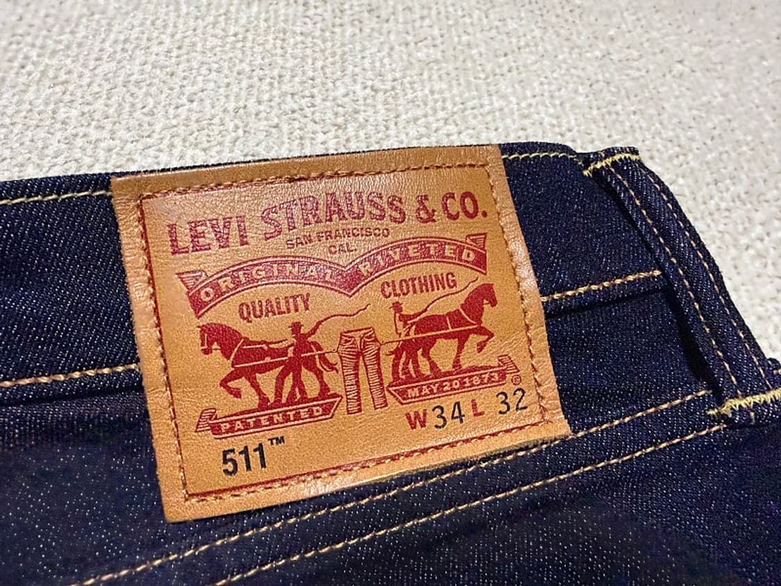 리바이스 511 청바지 남성용 34인치 상품이미지5
