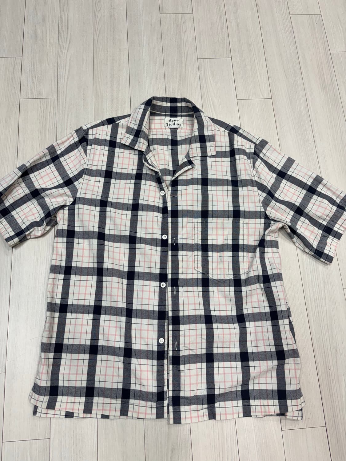 Acne studios check 2/1 shirts  상품이미지1