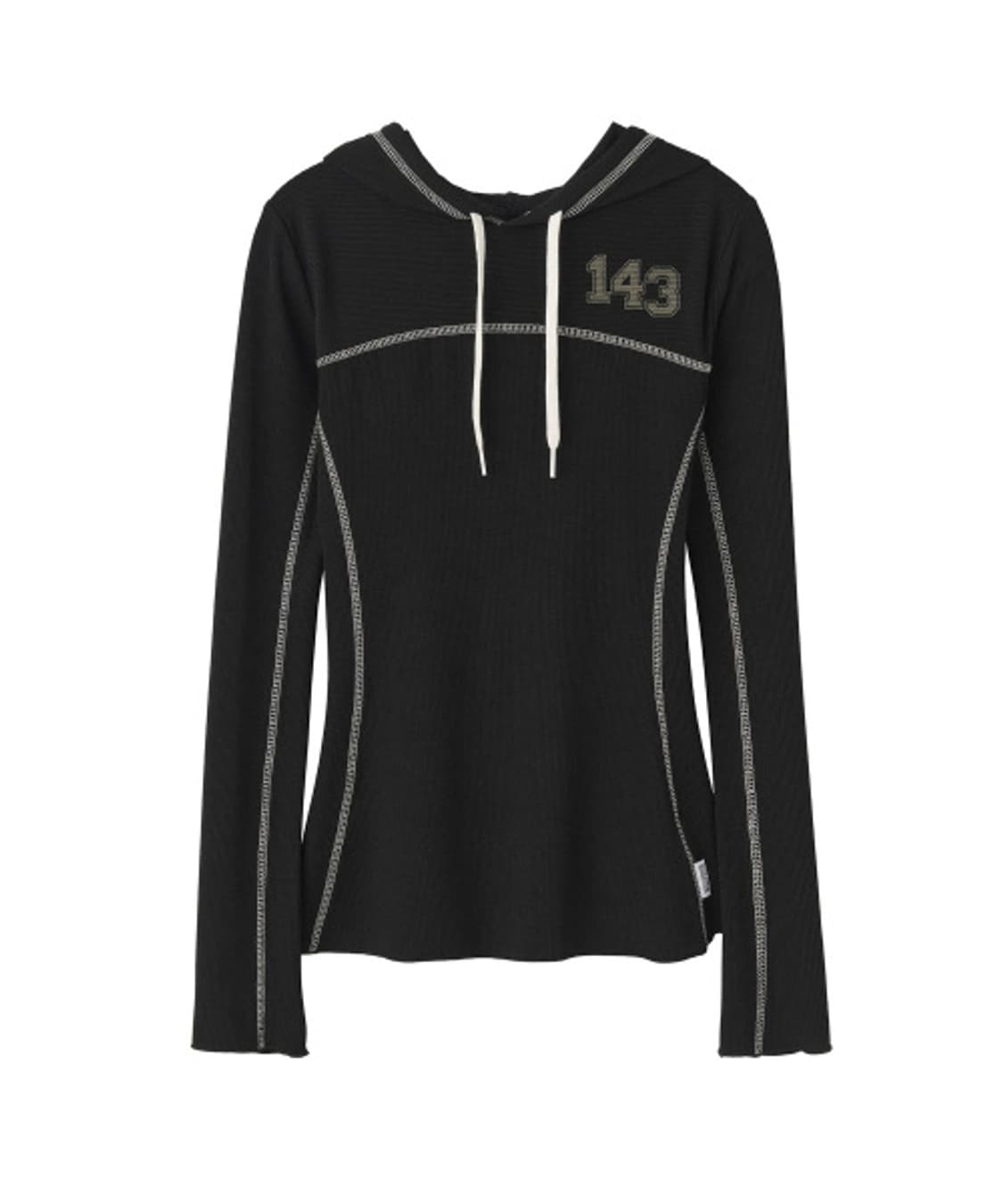 스컬프터 넘버링 후드티 ILY Numbering Hoodie Black 상품이미지1