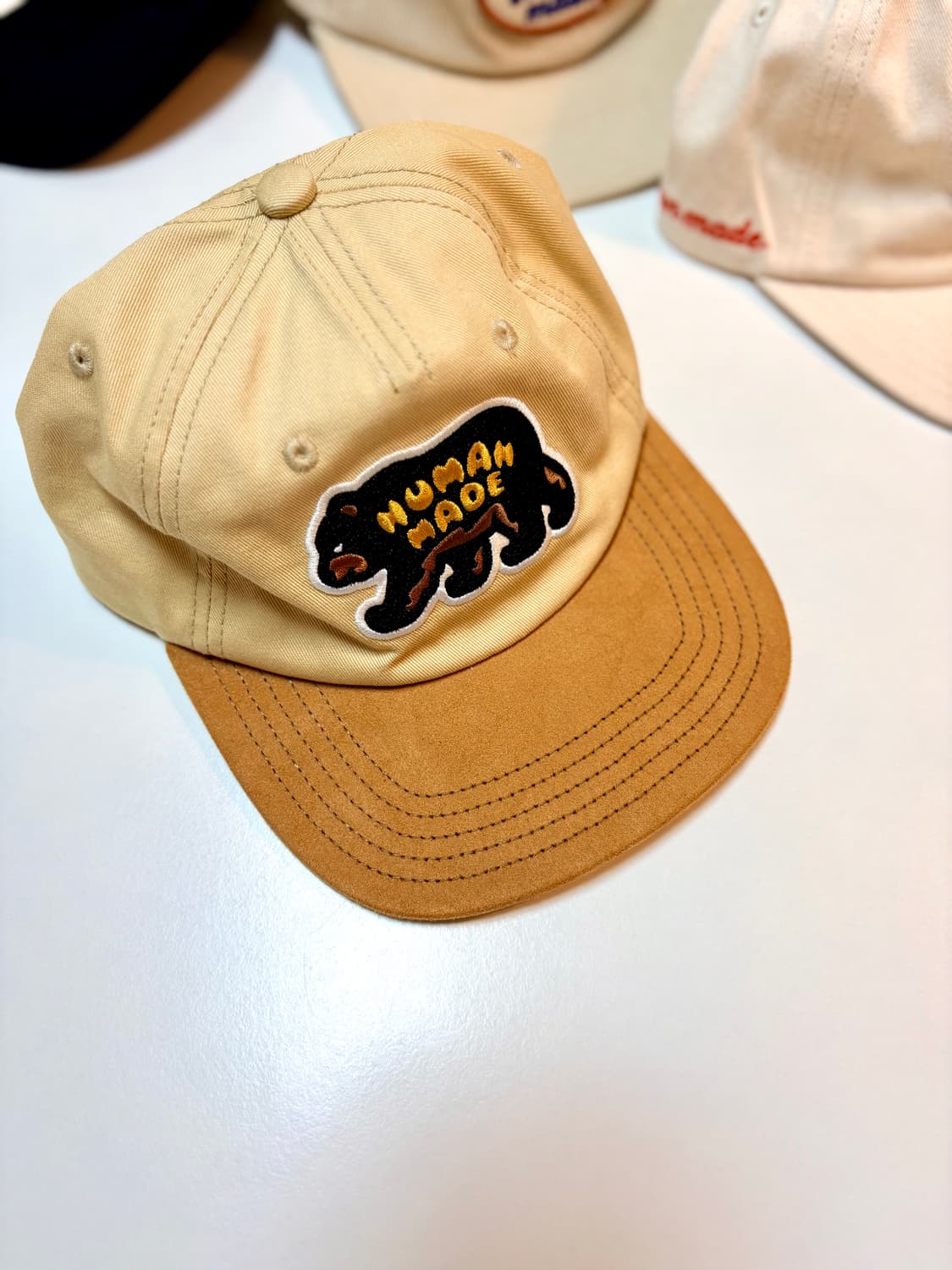 휴먼 메이드 5패널 트윌캡 - 베이지 (거의 새것) 상품이미지3