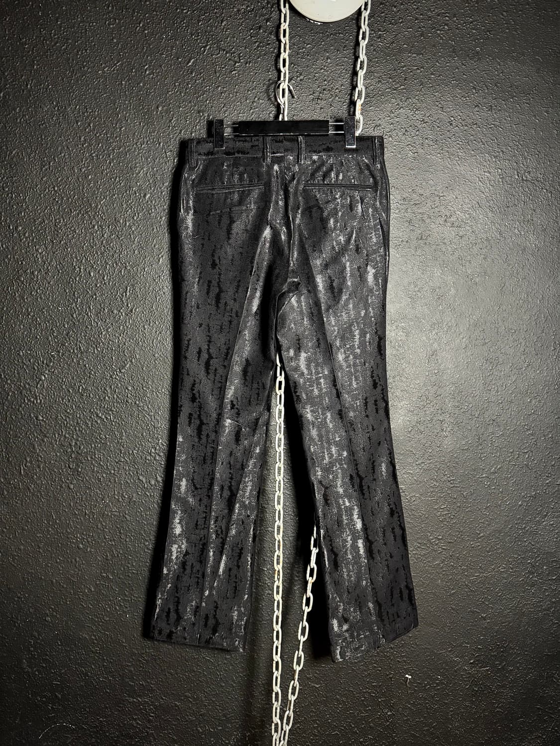 Shellac – Crack washing Boot-cut Pants 상품이미지6