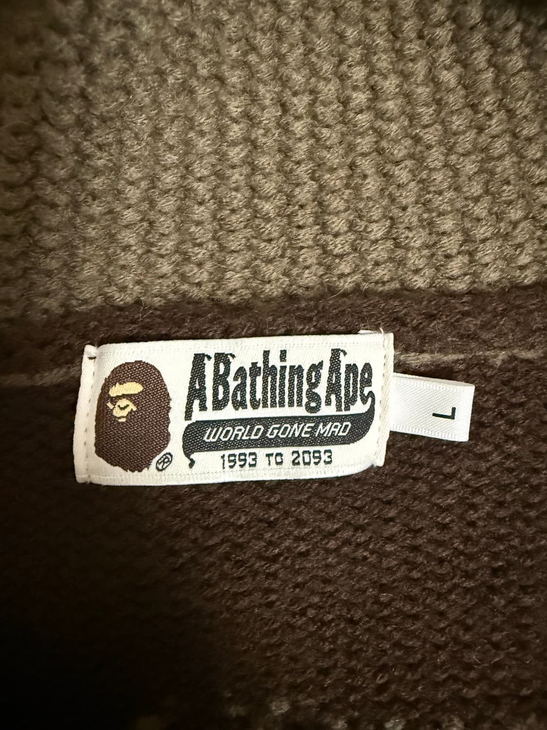 베이프 코위찬 가디건 상품이미지3