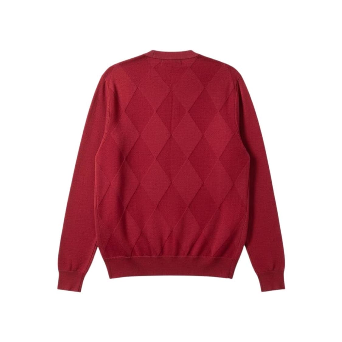 커스텀멜로우 레드 가디건 상품이미지2