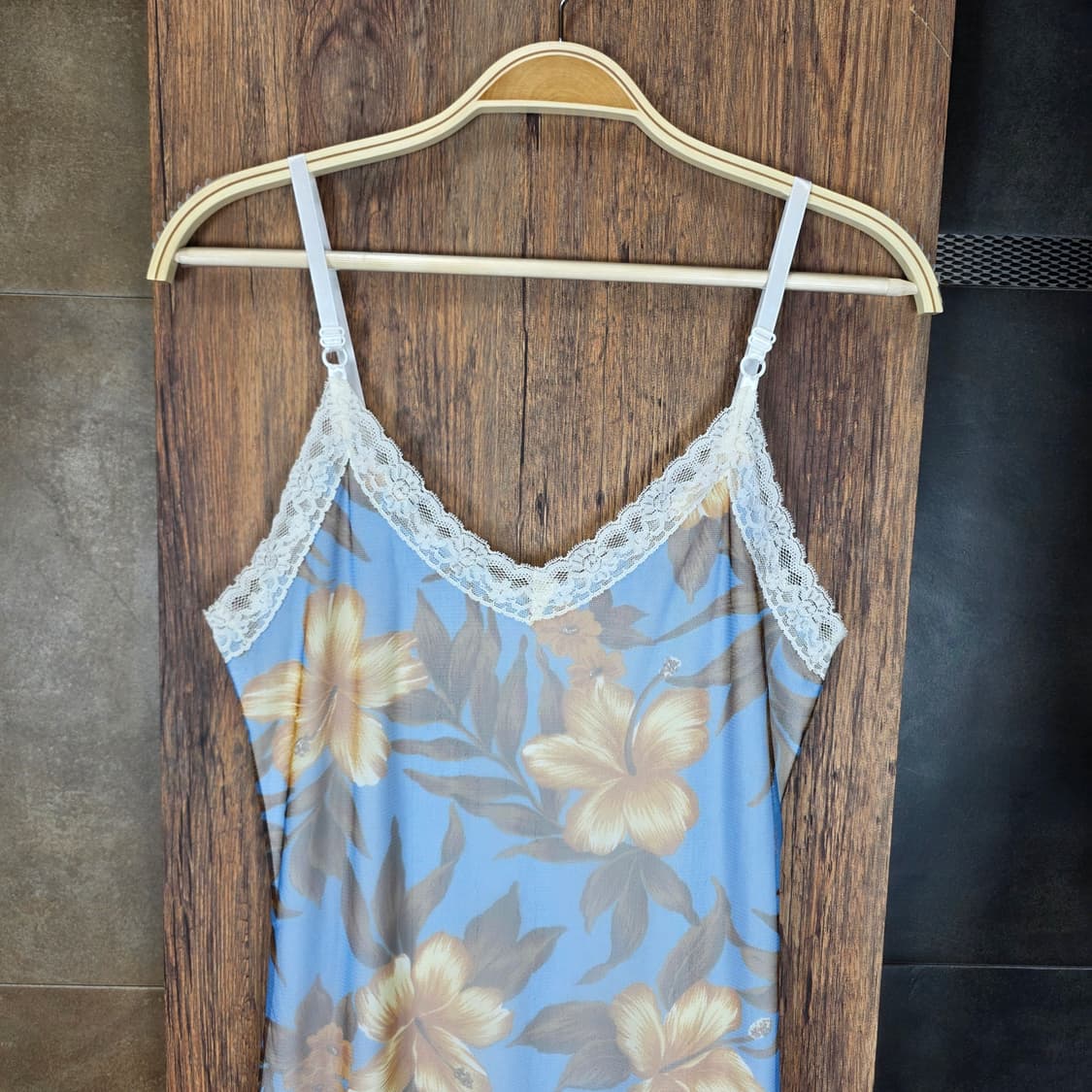 레이스 플라워 슬립 원피스 상품이미지2