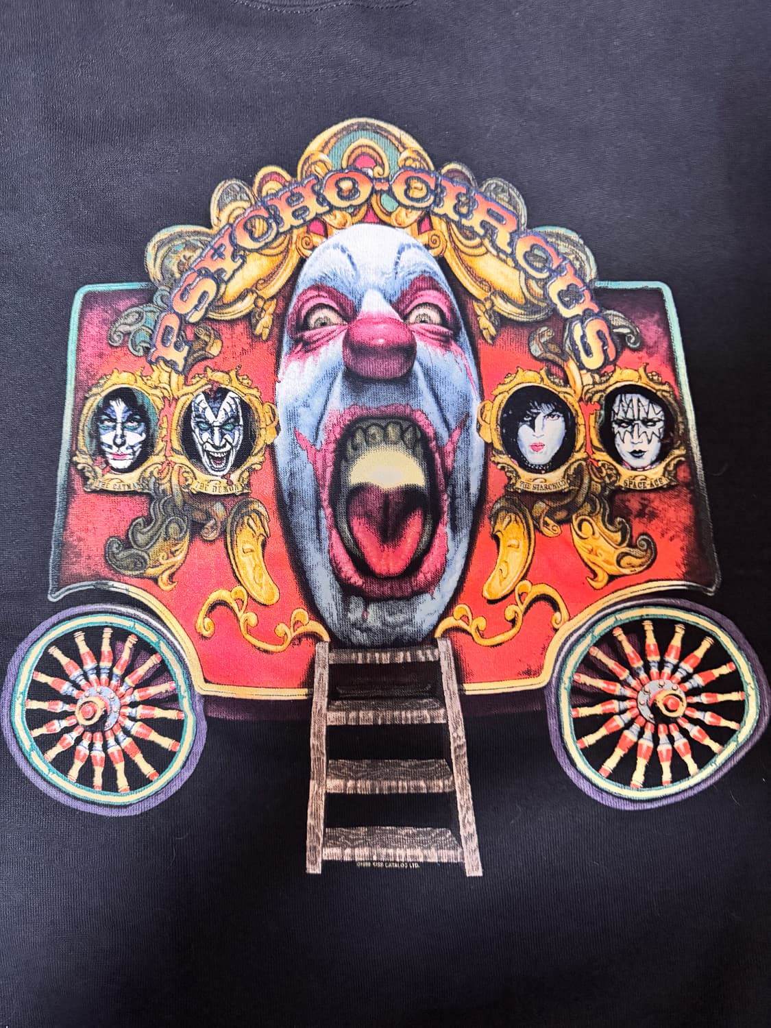 [XL] 90s KISS Paycho Circus 스웻셔츠 상품이미지2