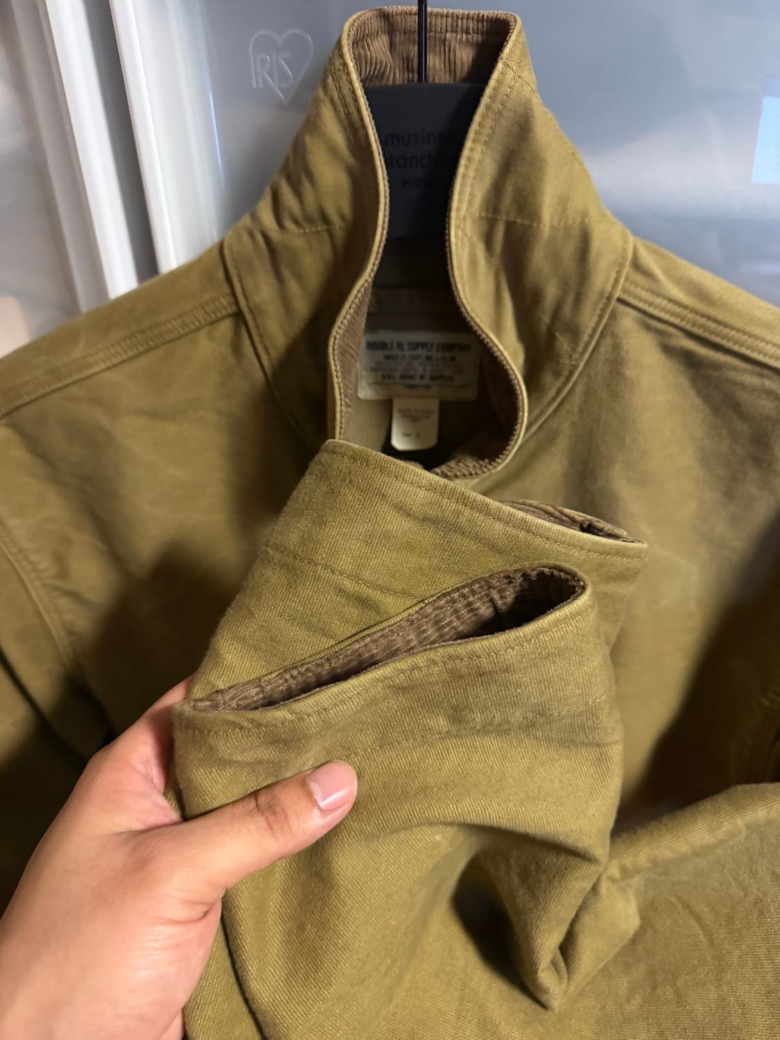 rrl 더블알엘 덱자켓 카키 m 상품이미지3