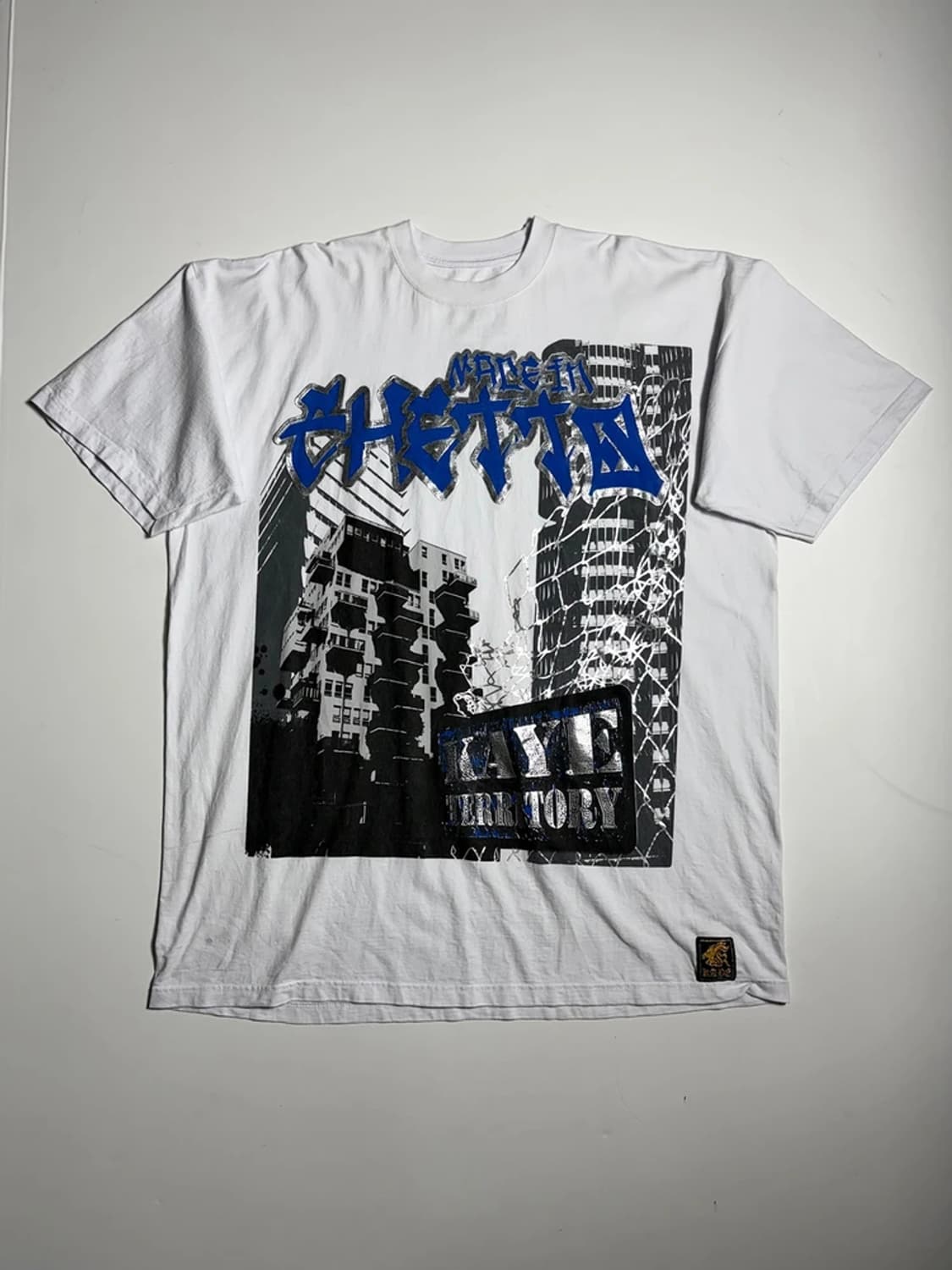 Selected KADE 00's 프론트 그래픽 반팔 티셔츠 R2068 상품이미지1