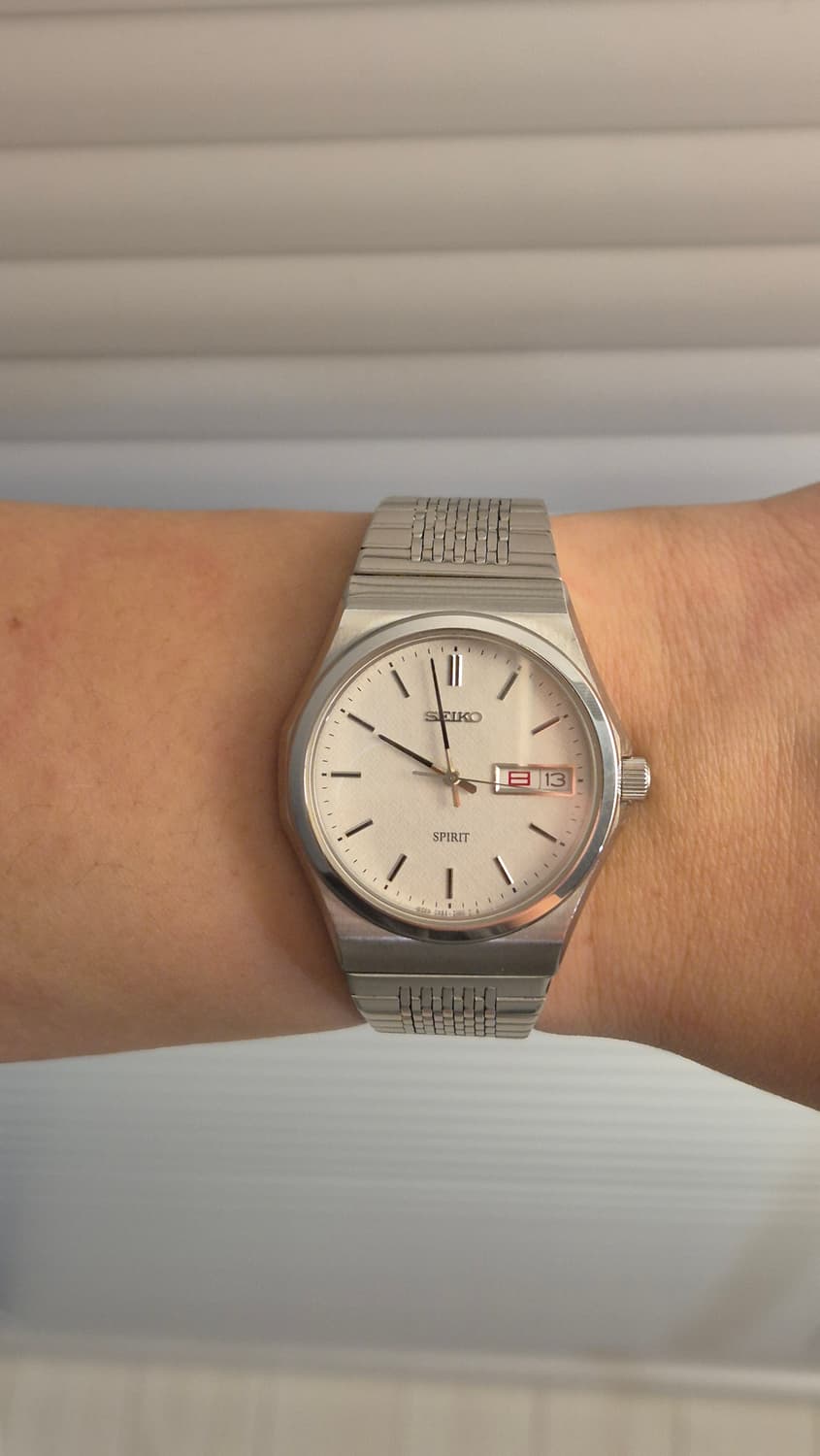 90's Seiko Spirit Daydate Quartz 상품이미지6