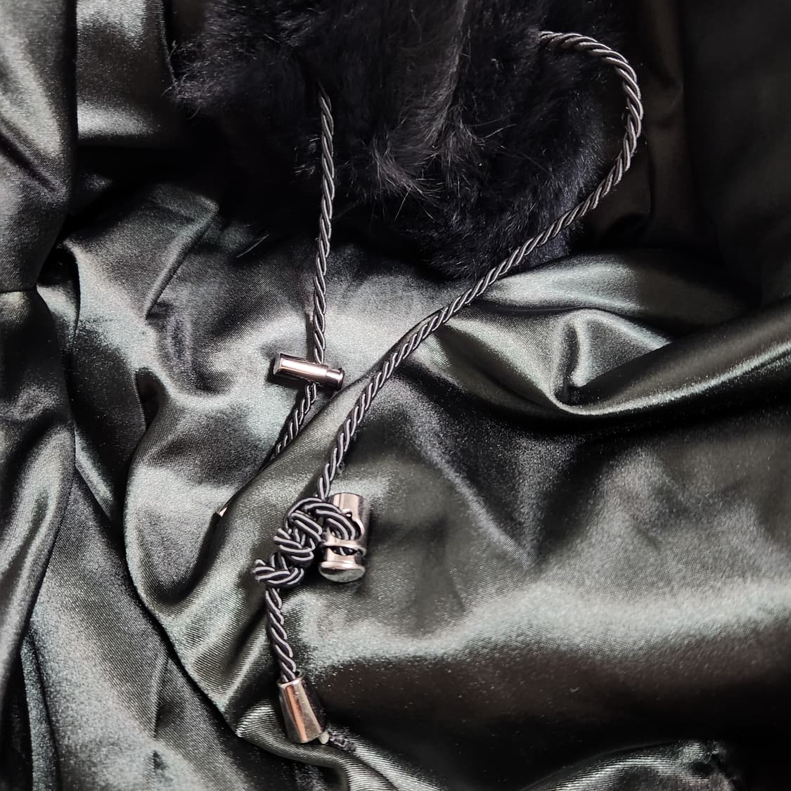 H981 [77] Kasibady 여우 렉스 모피 조끼
 상품이미지5