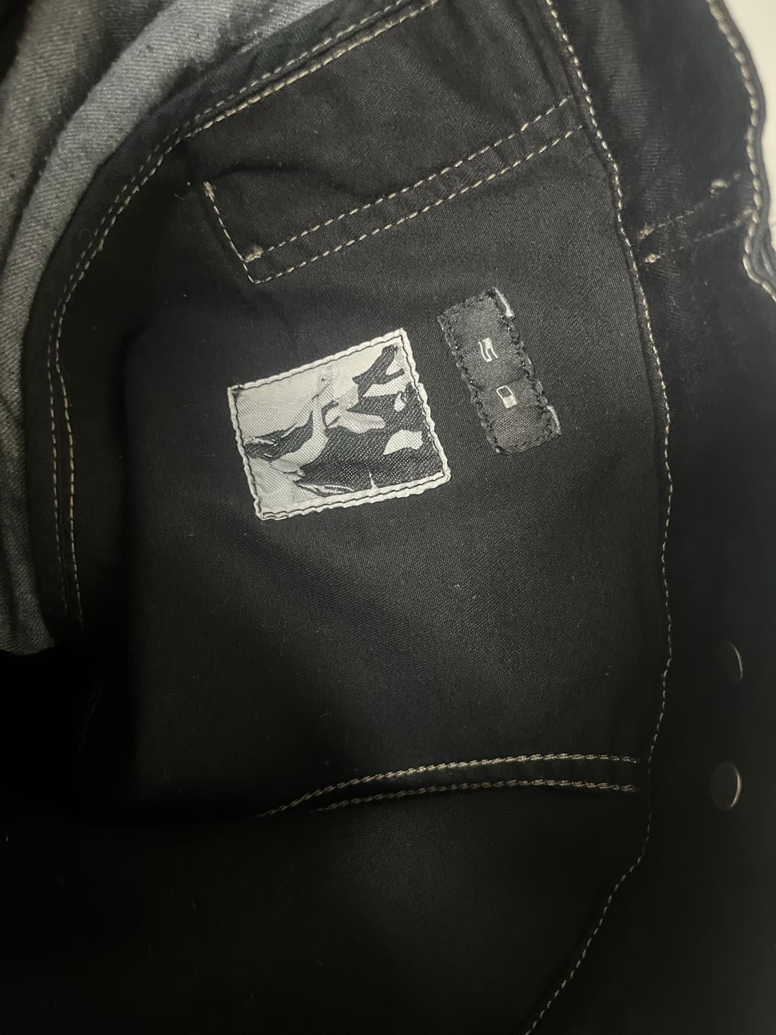 릭오웬스 다크쉐도우 2013s 왁스코팅 몰리노사선자켓 상품이미지3