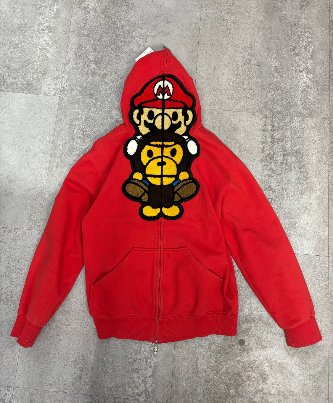 베이프 마일로 X 슈퍼마리오 콜라보 후드집업 A3485 상품이미지2