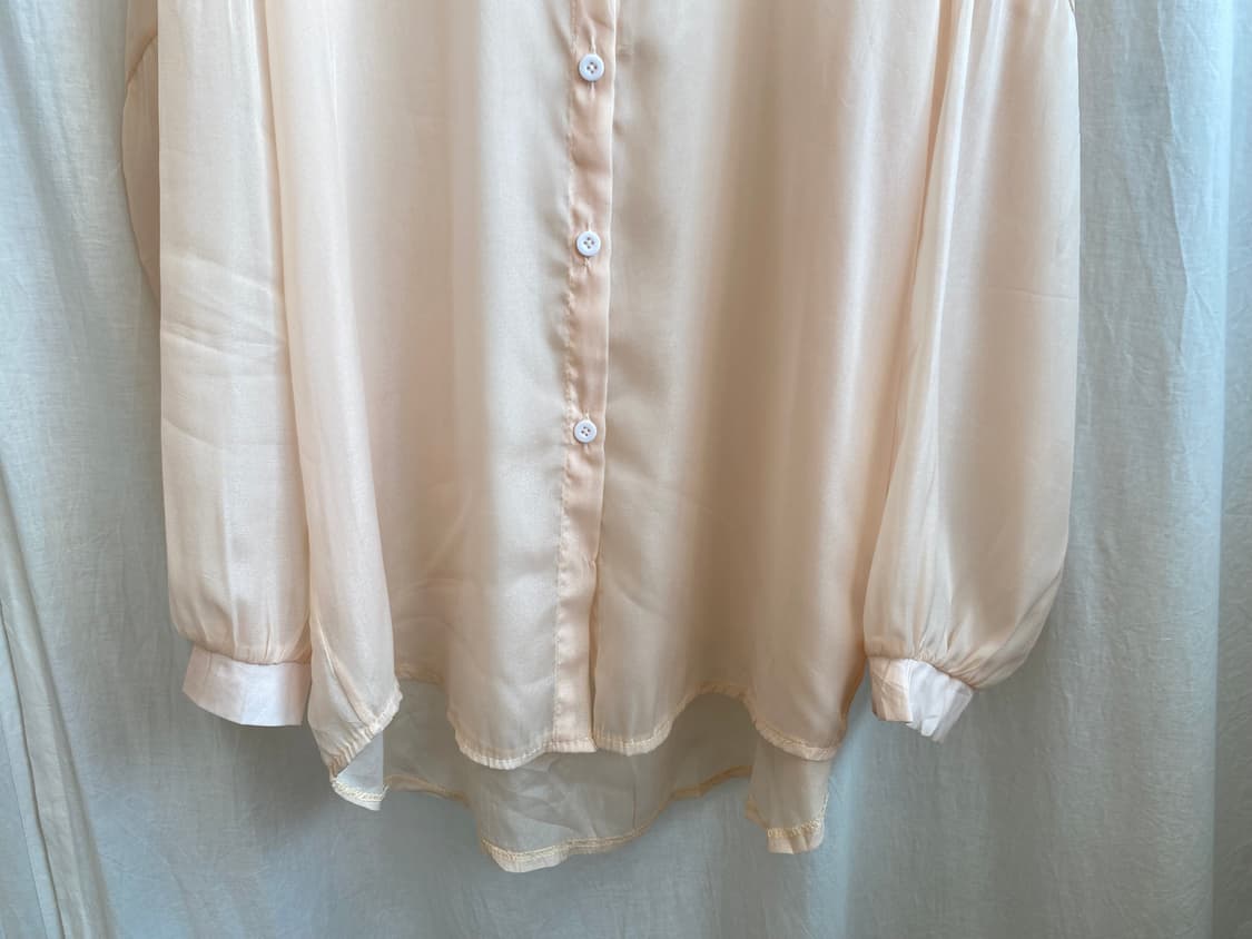 스킨 시스루 블라우스(F) 상품이미지5