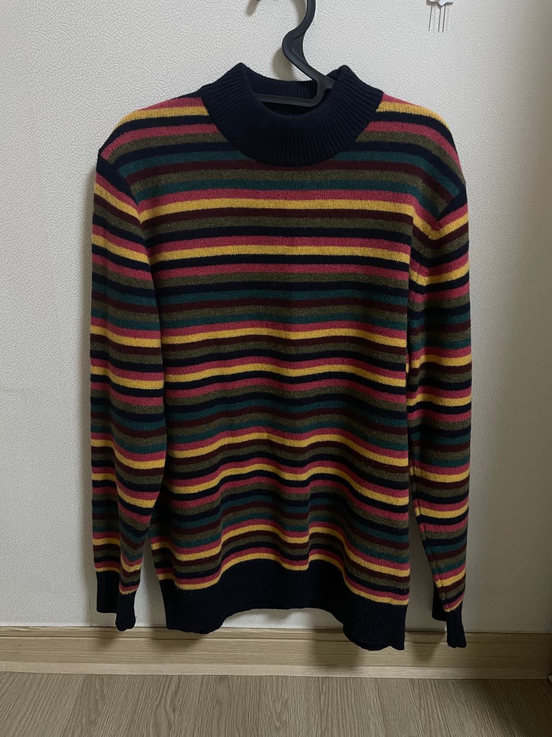 유니클로jw앤더슨 무지개떡니트(xl) 상품이미지2