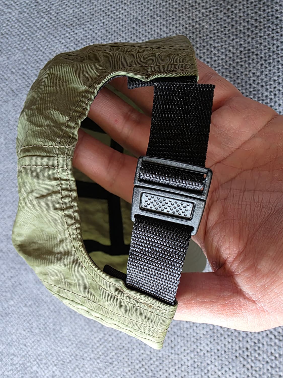 슈프림 캠프캡 FW17 H13 워시드 나일론 캠프캡 올리브 상품이미지3