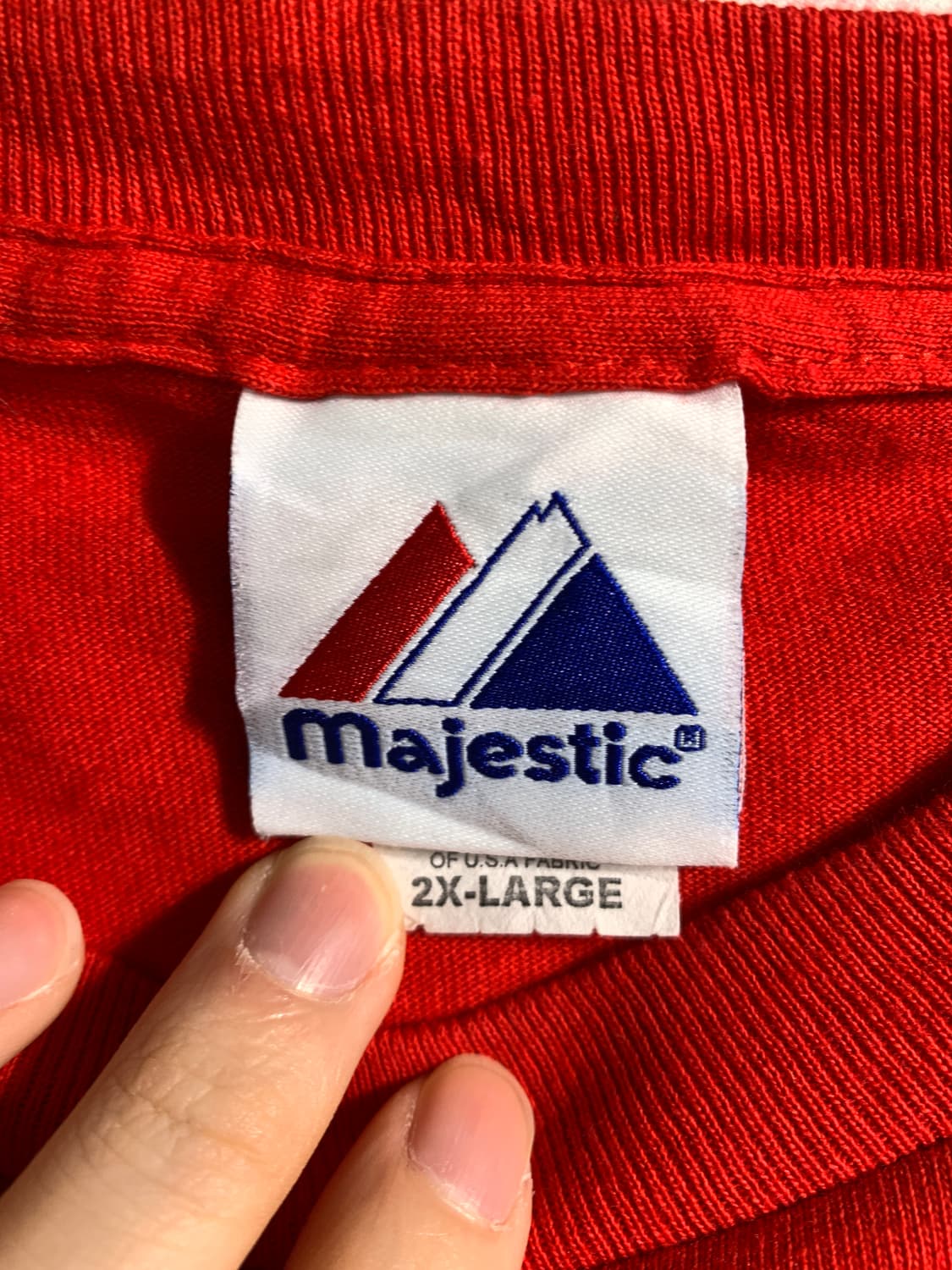 만원샵) USA majestic 마제스틱 빈티지 티셔츠 2XL 상품이미지7