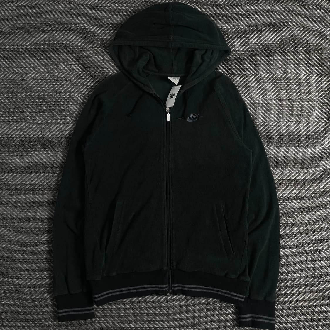 나이키 퓨츄라 로고 후드 벨벳 트랙탑 져지o 3578 상품이미지1