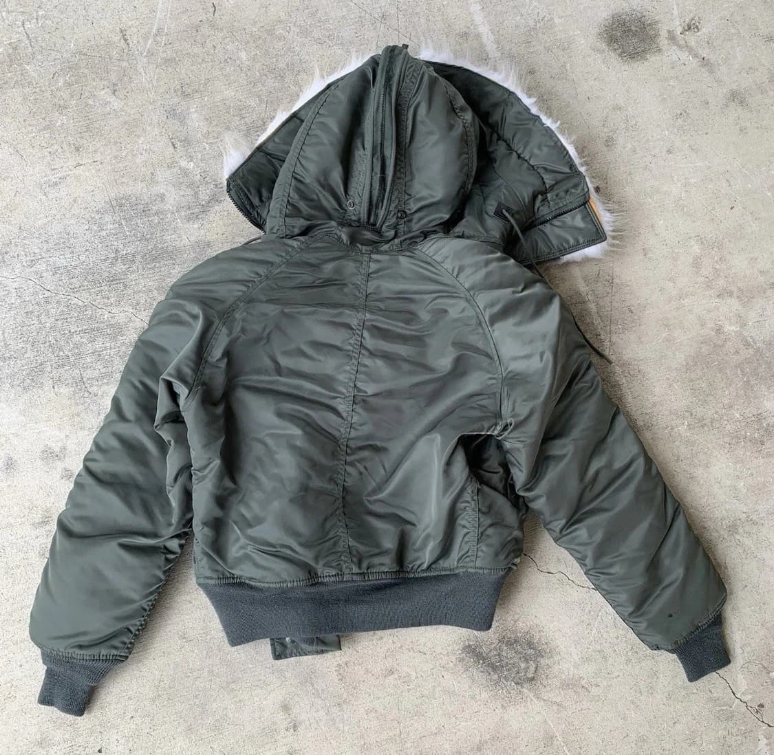 80s 미공군 납품용 알파 인더스트리 N-2B 파카 상품이미지10