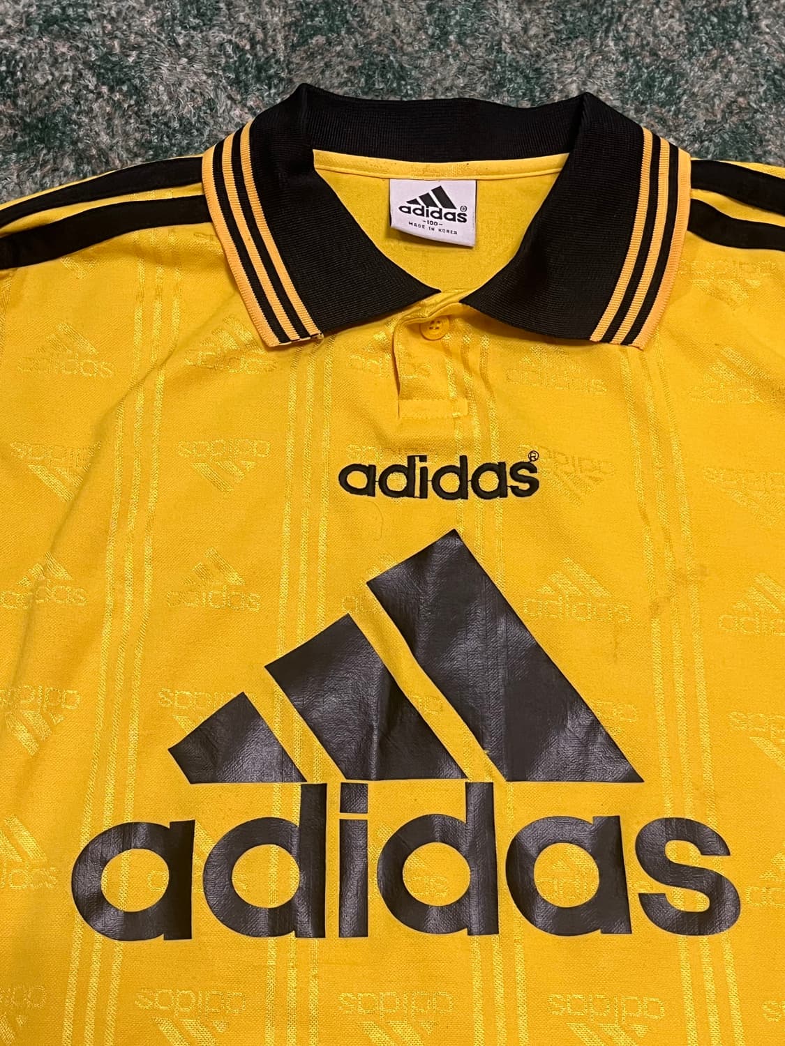 아디다스 올드스쿨 빈티지 럭비 티셔츠 상품이미지2