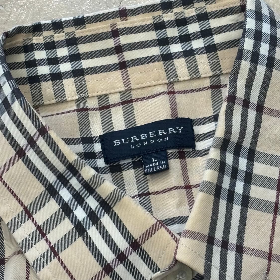 🫶🏻 버버리 체크 셔츠 🫶🏻 상품이미지4
