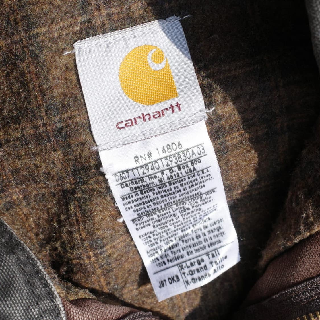 00s Carhartt Detroit Jacket(J97 DKB) 상품이미지5