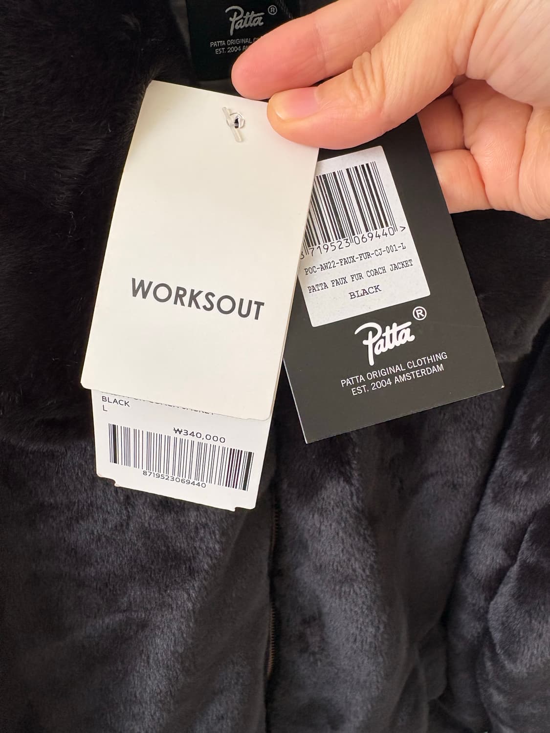 Patta faux fur jacket 상품이미지5