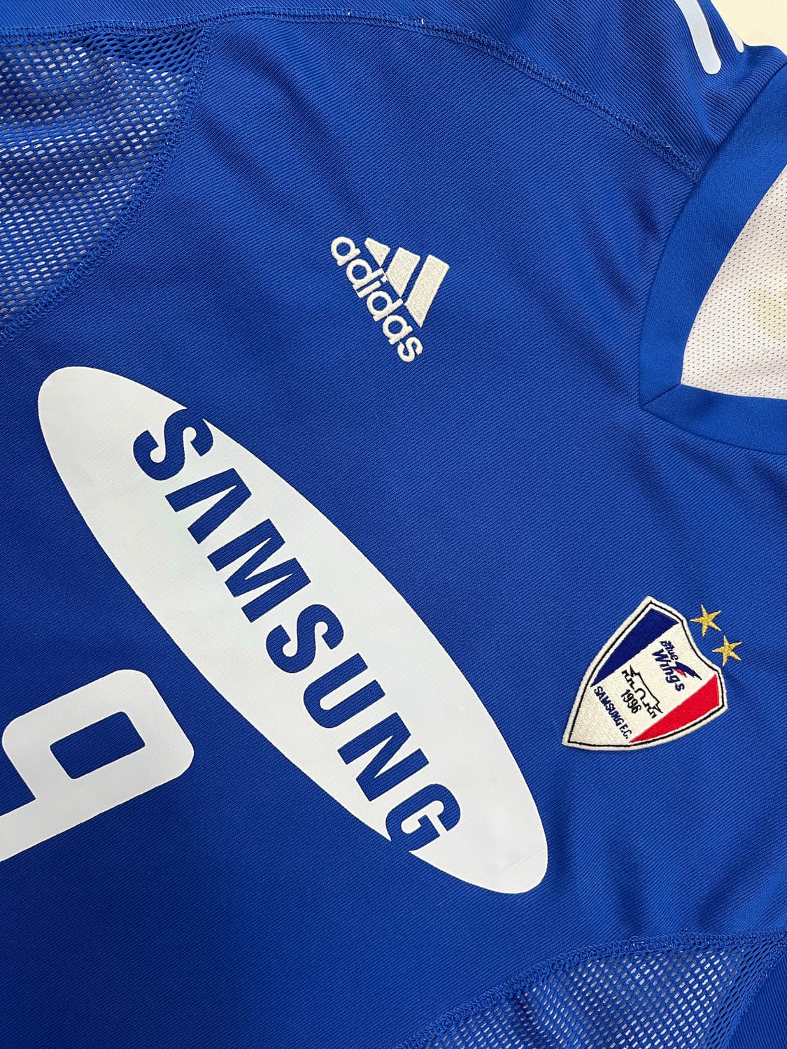 아디다스 2002 수원 삼성 블루윙즈 FC 홈 어센틱 뚜따 상품이미지4