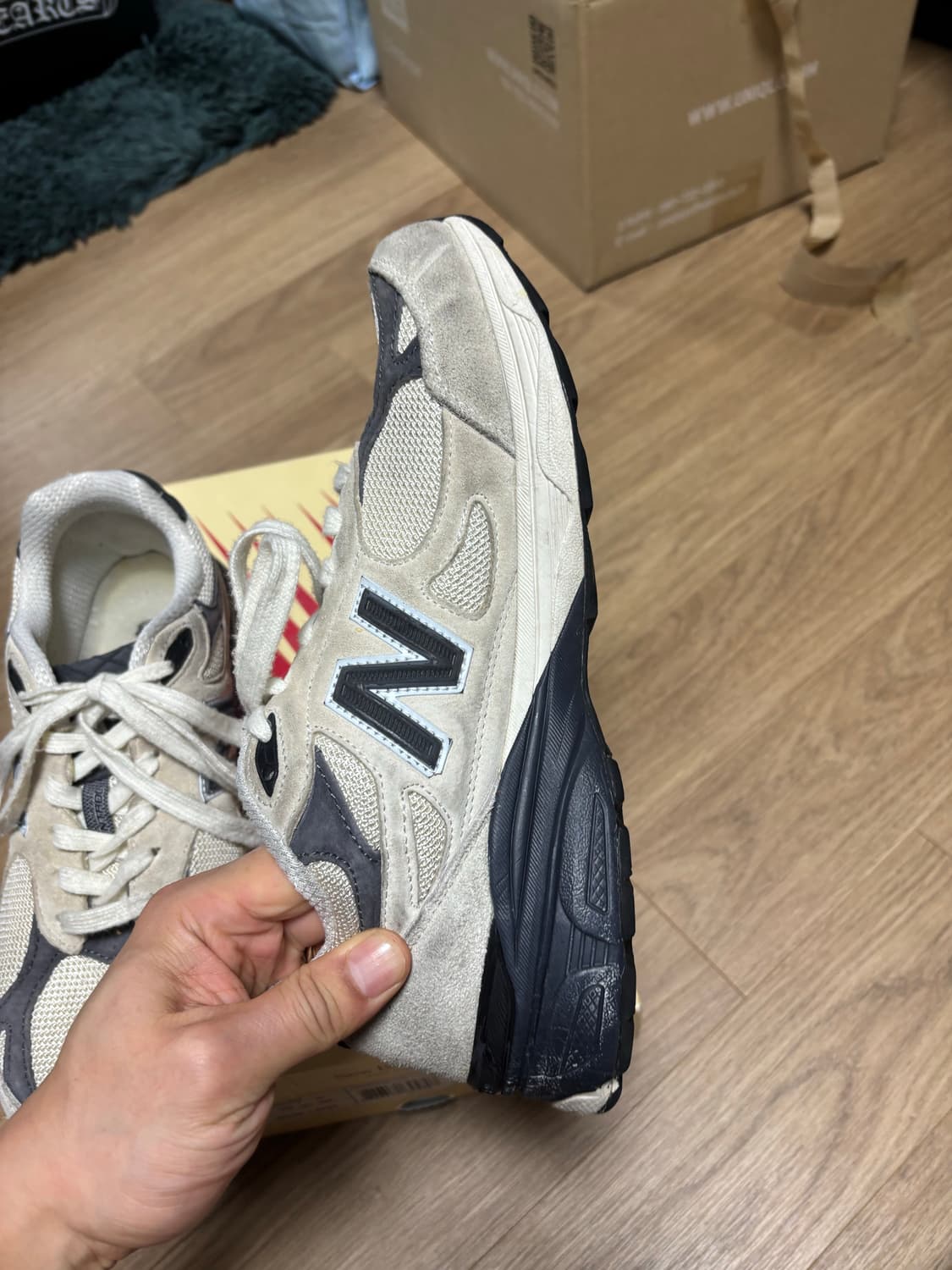 뉴발란스 990 V3(문빔 마카다미아 넛) 상품이미지9